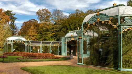 The Aviary in autumn at Waddesdon Manor, Buckinghamshire